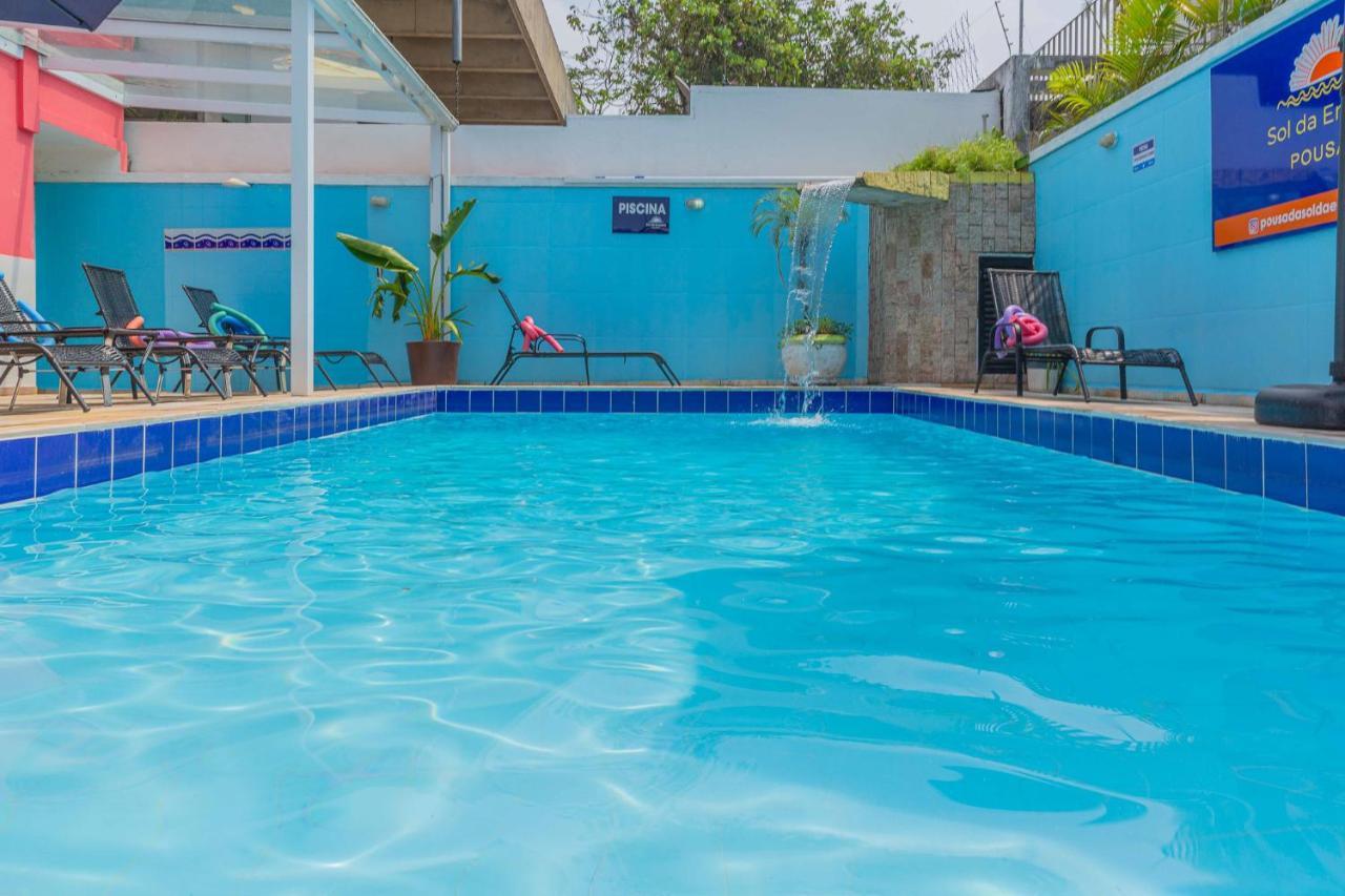 Pousada Sol Da Enseada Guaruja Inn - Piscina Aquecida Extérieur photo